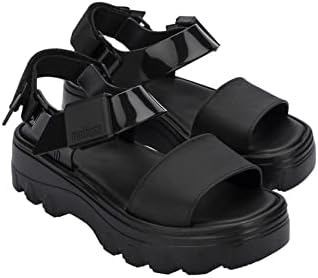 【新品未使用】CDL Padded Platform Sandals S ØMI Melissa Kick Off Platform Sandals for Women - Super Soft and